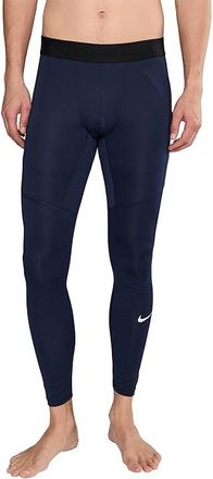 Nike Pro Dri-FIT Fitness Tights Mens Workout Obsidian/White : 2XL, Mesh/Polyester/Spandex
