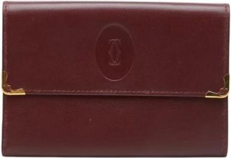 Cartier Pre-owned Must Wallet (tri-fold) - - Pre-owned - Donna - Rosso - ONE SIZE