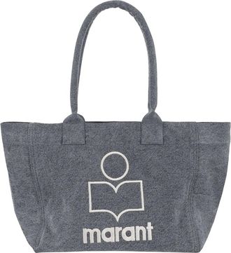 Isabel Marant Isabel Marant, Tote Bags, female, Gray, Size: ONE SIZE Yenki Zipped Gz