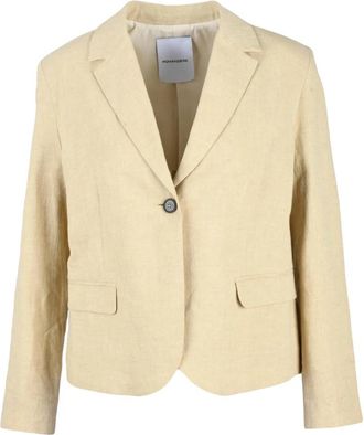 Pomandere Blazers - Dames - Blazers - Beige - S - Jassen