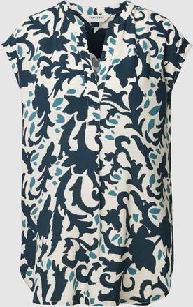 Part Two Blusenshirt mit Streifenmuster in Marine, Gr&ouml;&szlig;e 42