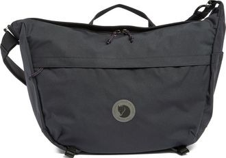Fj&auml;llr&auml;ven Farden Water Resistant Crossbody Bag in Coal Black at Nordstrom