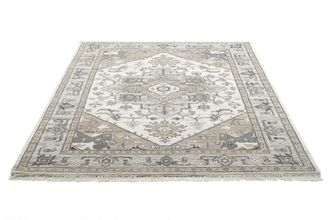 THEKO Wollteppich »Versian 877« rechteckig 10 mm Höhe handgeknüpft, reine Wolle, orientalisches Design