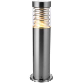 Loops Outdoor IP44 Bollard Light Marine Grade Steel Lamp Post Garden Driveway Patio