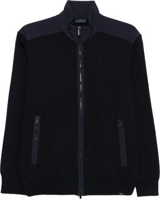 Paul & Shark Zip-front Wool Cardigan