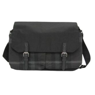 Burberry Pre-owned Vintage Messenger Bag - Heren - Pre-owned - Zwart - Maat: ONE Size Nylon