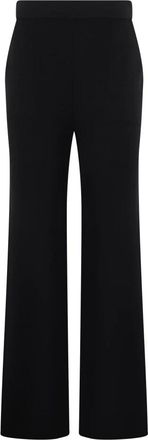 Moorer Matilde Flare Pants - Trousers - Mujer - Negro - S