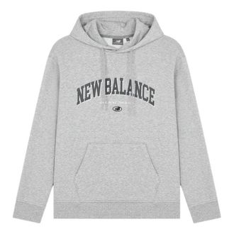 New Balance Lifestyle Hoodie Asia Sizing Beige Black 5CC17141-GR