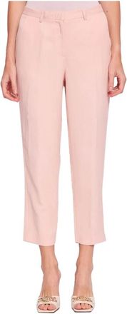 Gaudì Broeken, Dames, Roze, M, Polyester, Roze Chino Broek voor Vrouwen