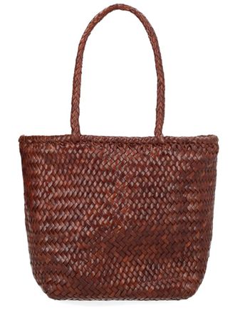 Dragon Diffusion Grace Basket Shoulder Bag - Brown