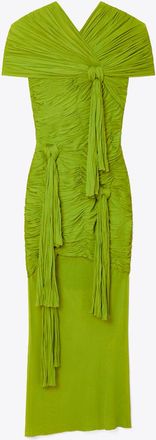 Tory Burch Womens Knotted Viscose Dress, size 10