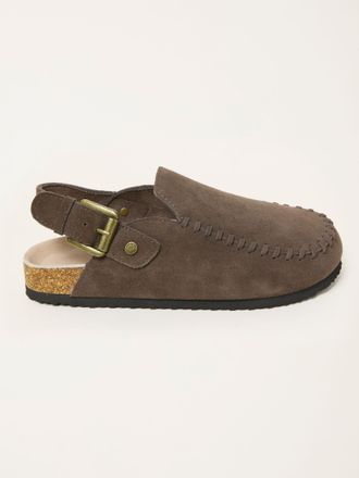 Fat Face FatFace Chocolate Brown Whipstich Clog