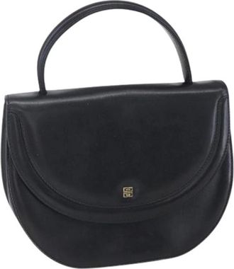 Givenchy Pre-owned Leren Handtas - Dames - Vintage Handtas - Zwart - ONE Size - Leer - Vintage
