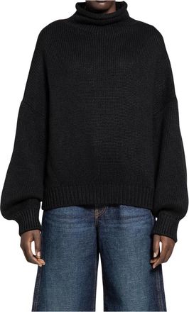 Khaite Cashmere Knitwear, female, Black, S, Juniper Jumper