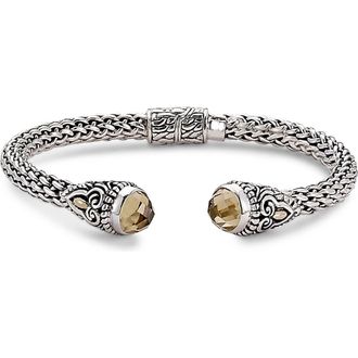 Samuel B. Sterling Silver Bangle in Yellow at Nordstrom Rack