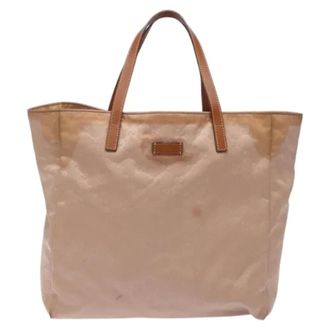 Gucci Pre-owned Canvas gucci-bags - Dames - Pre-owned - Roze - Maat: ONE Size