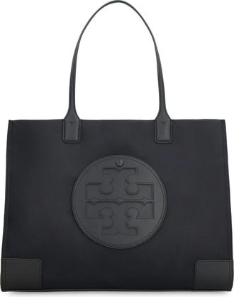 Tory Burch Ella Tote Bag - Dames - Shoppers - Zwart - ONE Size - Polyester - Tassen