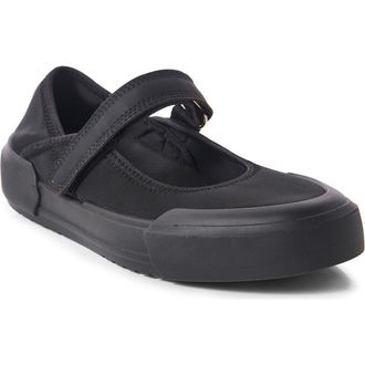 Free People Sporty Mary Jane Flat in Black at Nordstrom, Size 8