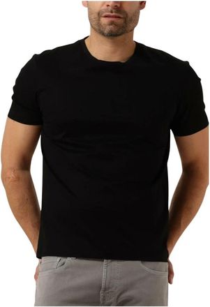 HUGO BOSS Heren Polo & T-shirt Tessler 150 - Heren - T-shirts - Zwart - S - Tops