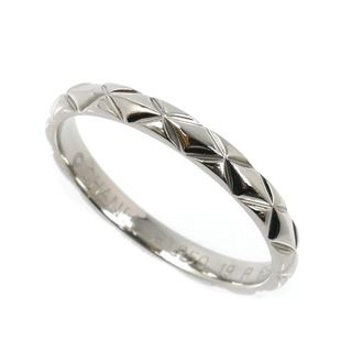Chanel Platinum 950 Band Ring (Pre-Owned)