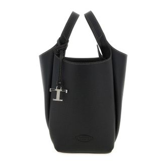 Tod's Bolso tipo cubo T Timeless - Bags - Mujer - Negro - ONE SIZE
