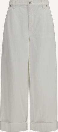 Brunello Cucinelli Pantaloni in cotone Woman 44