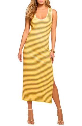 Ramy Brook Everest Stripe Knit Dress in Lemon Drop Stripe Combo at Nordstrom Rack, Size Xx-Large