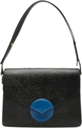 Louis Vuitton Pre-owned Shoulder Bags, female, Black, Size: ONE SIZE Pre-owned Vintage Leather Shoulder Bag