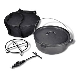 vidaXL Olla Holand&eacute;s Incluye Accesorios, 5,6 L Vidaxl