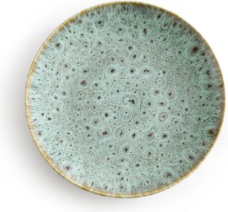 AM.PM Set van 4 dessertborden in geëmailleerd aardewerk, Fara