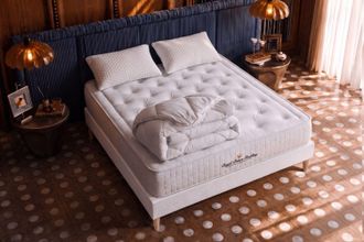 Royal Palace Bedding Pack Colch&oacute;n Blanco Espuma Viscoel&aacute;stica 160 X 200