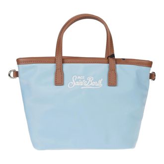 MC2 Saint Barth Tote Bags, female, Blue, Size: ONE SIZE MC2 Saint Barth Bags.. Clear Blue