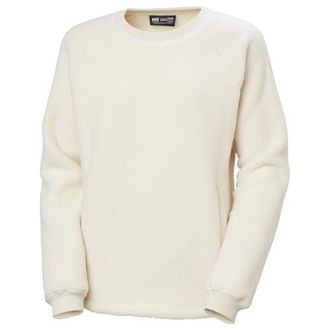 Helly Hansen Escape Teddy Sweater Fleecepullover f&uuml;r Damen | wei&szlig;