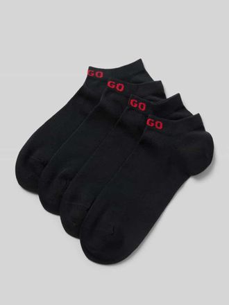 HUGO BOSS Socken aus Baumwoll-Mix im 4er-Pack in Black, Gr&ouml;&szlig;e 39-42