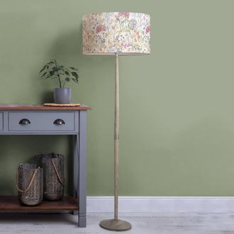 Voyage Maison Solensis Floor Lamp With Hedgerow Eva Lampshade in Beige