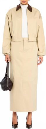 SER.O.YA Womens Marielle Jacket In Sand