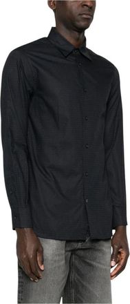 Emporio Armani Hombre, Camisas, Azul, Talla: XL