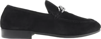 Jimmy Choo London Marti Reverse Velvet Suede Loafers
