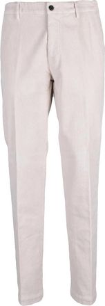 Eleventy Beige Stretch Cotton Regular Fit Chino Pants