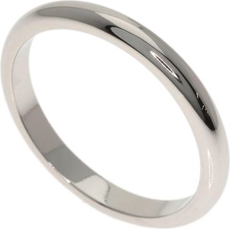 Bulgari Platinum Platinum 950 Band Ring (Pre-Owned)