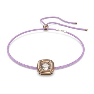 Swarovski Elegante Ketting met Kussengeslepen Steen - Dames - Armbanden - Veelkleurig - ONE Size - Accessoires