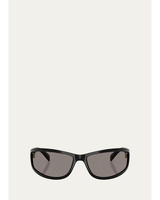 Miu Miu 69MM Wraparound Sunglasses