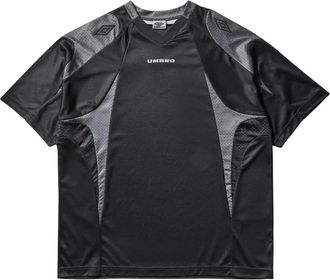 Umbro Training 08 10 T-Shirt - Heren - Sportshirts - Zwart - M - Polyester - Fitness