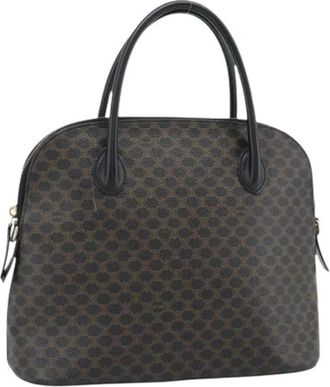 Celine Pre-owned Vintage Hand Bag - Dames - Vintage Handtas - Zwart - ONE Size - Leer - Vintage