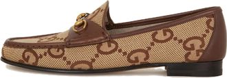 Gucci (WMNS) Gucci 1953 loafer with Horsebit Camel Ebony 727581-FABB5-2559