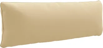 vidaXL Coj&iacute;n De Respaldo De 1 Pieza Putten 100% Poli&eacute;ster Beige Vidaxl