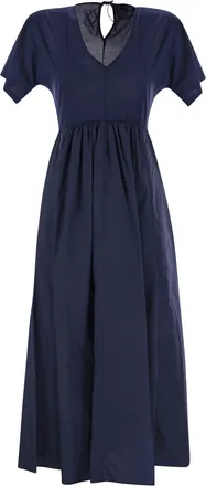 Max Mara Bronzo Wide Jersey Dress