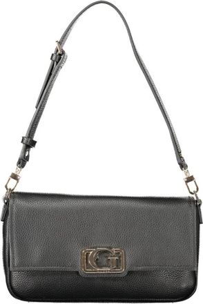 Guess Zwarte Polyethyleen Dames Handtas - Dames - Schoudertassen - Zwart - ONE Size - Tassen