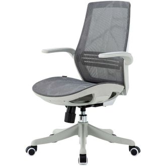 Hhg Hhg - Sihoo Silla De Oficina Silla De Escritorio, Respaldo Ergon&oacute;mico En Forma De S, Soporte De Cintura Apoyabrazos Abatible, Gris