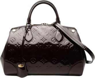 Louis Vuitton Pre-owned Santa Monica Handbag - Dames - Vintage Handtas - Paars - ONE Size - Leer - Vintage